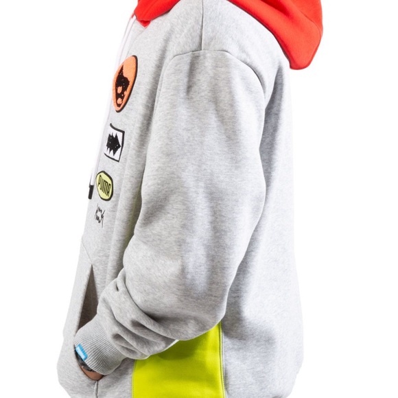 New WITHOUT TAGS Puma playbook pullover light gray heather mens size XXL - Picture 4 of 7